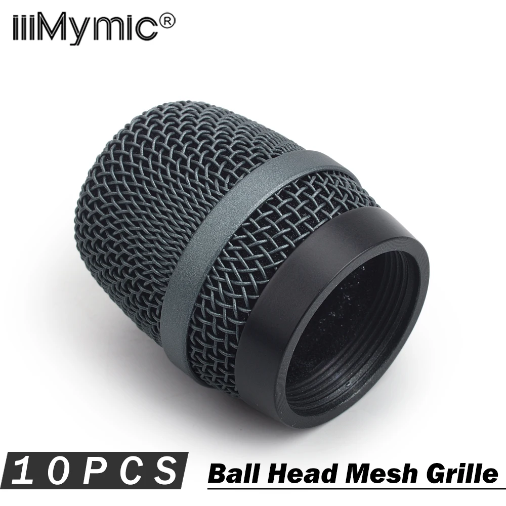 

10 Piece Top Quality Export Version Dent Resistant Head Mesh Microphone Grille Ball Cover for Sennheiser e935 e945 Accessories