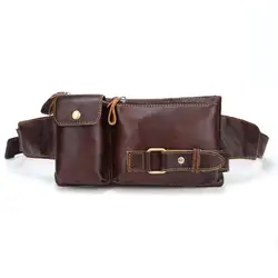 Fashion Men's Beltbag Shoulder Waist Bag Genuine Leather Fanny Pack Casual Purse Wallet Chest Bum Hip Bag Travel Phone Pouch Bag Fashion Men's Beltbag Shoulder Waist Bag Genuine Leather Fanny Pack Casual Purse Wallet Chest Bum Hip Bag Travel Phone Pouch Bag