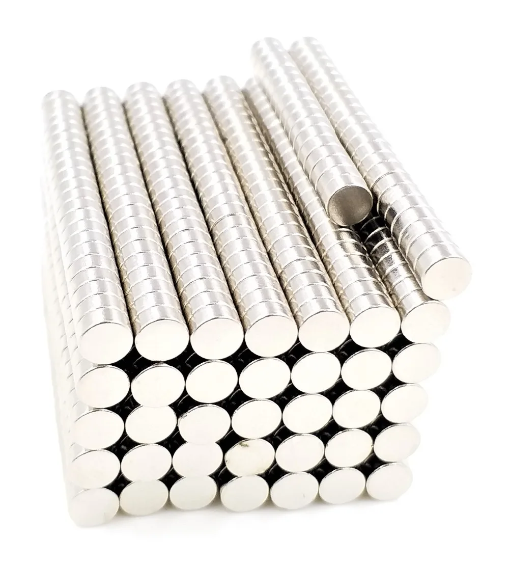 

100pcs 4 x 2 mm N35 Strong Magnet Rare Earth Mini Craft Permanet Neodymium Magnets 4*2