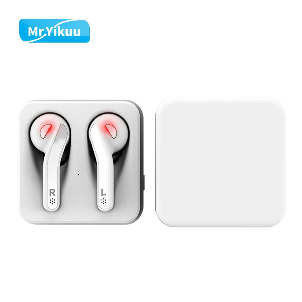 Double Ear Stereo Music Earphone Bluetooth 5.0 Headset Wireless Earbuds With Charging Box For iPhone 5s 6 7 X Android Xiaomi LG Double Ear Stereo Music Earphone Bluetooth 5.0 Headset Wireless Earbuds With Charging Box For iPhone 5s 6 7 X Android Xiaomi LG