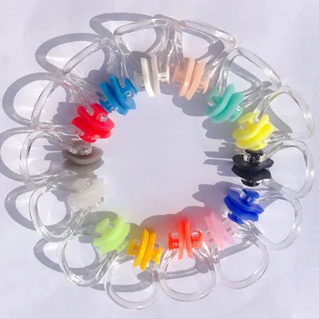 

5PCS Portable Soft Silicone Swimming Diving Nose Clip For Kids And Adults