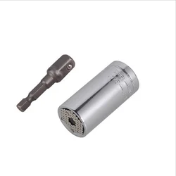 

7-19MM Universal Wrench Tools set Socket Adapter Socket Power Drill Adapter Reflex Tool Kit Ratchet Wrench