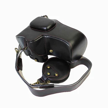 

PU leather Case For Pentax KS2 K-3II K-S2(50-200 or 16-85 Lens) Camera Bag Cover With Battery Opening + shoulder strap