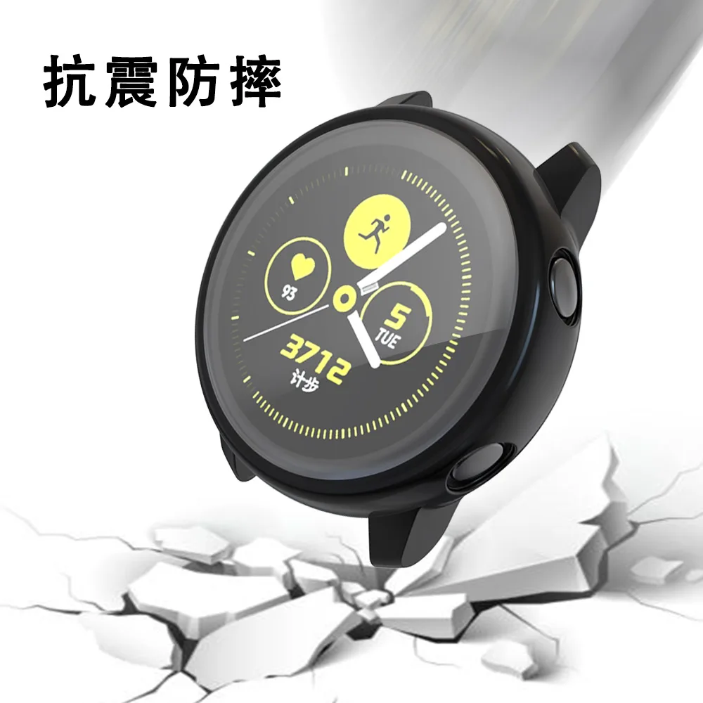 Силиконовые умные часы чехол для samsung Galaxy Watch Active Case Ультра мягкий чехол из ТПУ для Galaxy Watch Active Shell