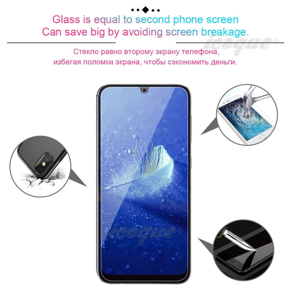 3Pcs Tempered Glass for Samsung Galaxy A50 A70 A40 A30 A10 A20e Screen Protector Glass for Samsung M30 M20 M10 A60 A80 A20 A50 (6)