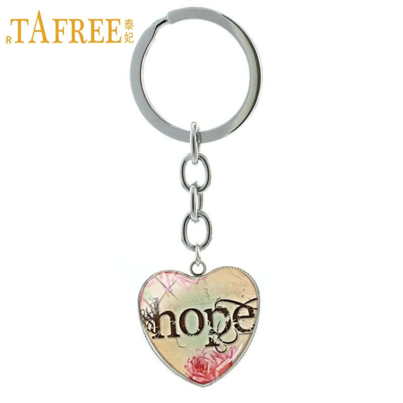 Best Dad Ever Red Black Plaid Heart Love Metal Keychain Key Chain Ring