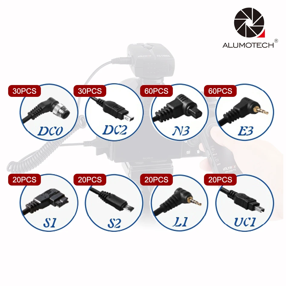 Кабель для спуска затвора вспышки 60 * E3 + N3 30 DC2 DC0 20 L1 UC1 S1 S2|shutter release cable|release cableshutter |