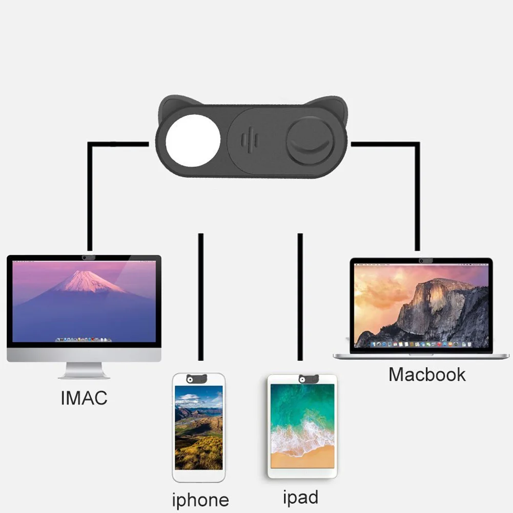 Веб-камера ноутбуки наклейка на рассеиватель планшет конфиденциальность крышка камеры телефон слайдер затвор