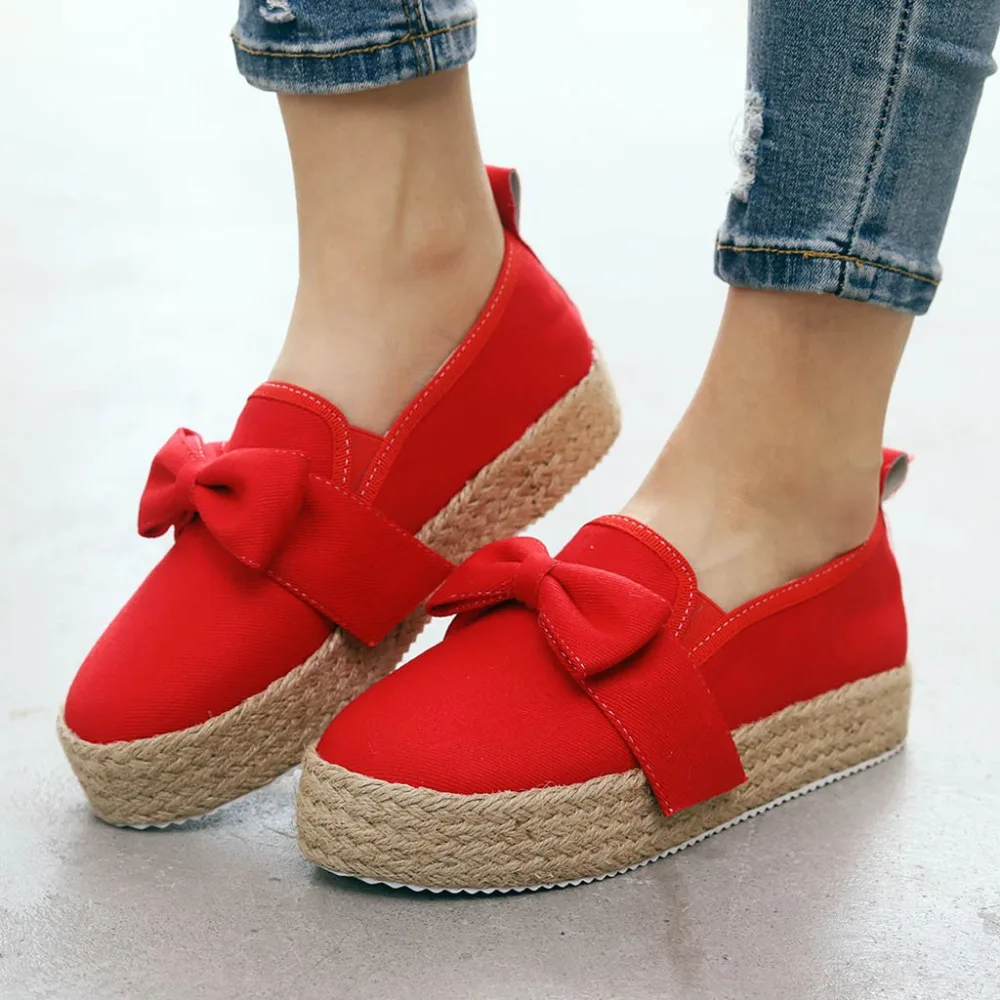 2019 Women's platform sports shoes casual students Rome plus size single female shoes comfortable sports shoes for ladies 40J5 (10)