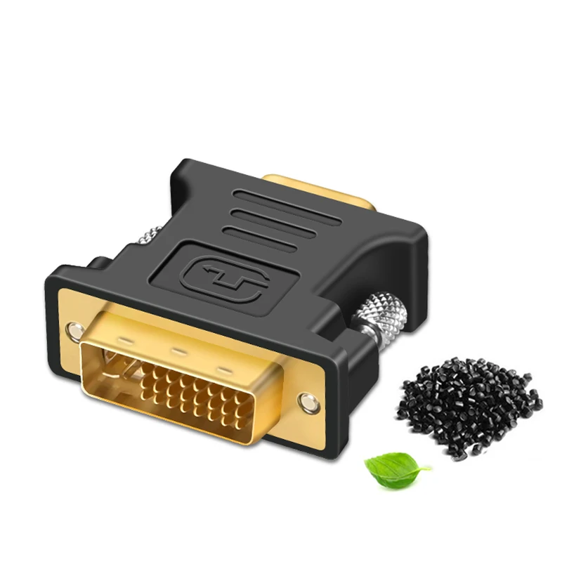 DVI d VGA Adapter DVI to VGA Mini jack DVI 24+5 to VGA 1080P Male to Female Gold plate DVI VGA Converter for HDTV Monitor Laptop DVI d VGA Adapter DVI to VGA Mini jack DVI 24+5 to VGA 1080P Male to Female Gold plate DVI VGA Converter for HDTV Monitor Laptop