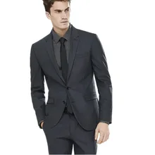 Мужские свадебные смокинги для жениха, одежда зауженного покроя, лучший мужской деловой костюм для выпускного вечера, мужские костюмы, пиджак для ужина и брюки