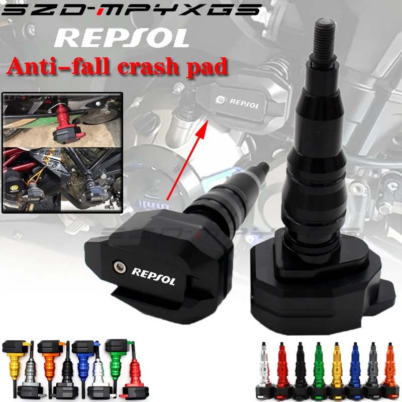 

Frame Slider Crash Protector For HONDA CBR 650F CBR650F 2014-2018 REPSOL Motorcycle Accessories Bobbins Falling Protection