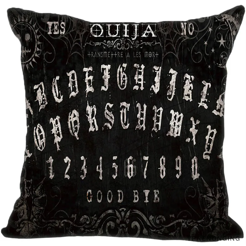 Декоративная Наволочка на заказ Ouija Board Spirit Board квадратная Наволочка на молнии 35X35,40x40,45x45 см(одна сторона) 80527-21-10