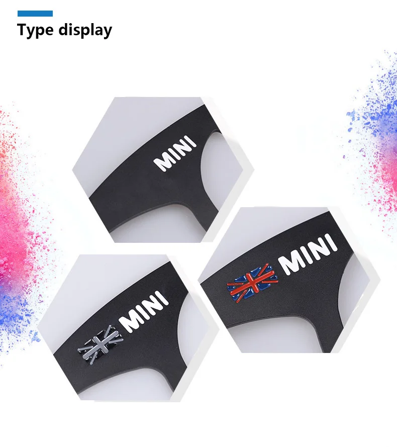  Airspeed Union Jack Bracket for Mini Cooper R55 R56 Accessories Car Mobile Phone Holder Auto Interior Decoration Phone Mount    (4)