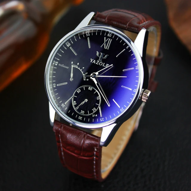 YAZOLE Watches Men Luxury Brand Waterproof Analog Stainless Steel