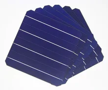 40 Pcs 5W/Pcs Monocrystalline Solar Cell 156 * 156mm For DIY Photovoltaic Mono Solar Panel