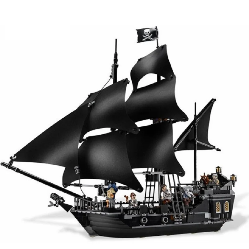 

804pcs Pirates Of The Caribbean The Black Pearl Building Blocks Compatible Legoings Model Building Kits Assembly Models