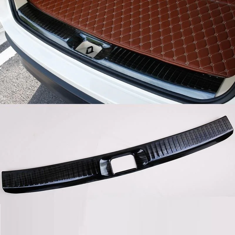 

Car Foot Pedal Trunk Rear Panels Exterior Durable Automovil Modified Covers Sticker Strip 15 16 17 18 FOR Toyota Highlander