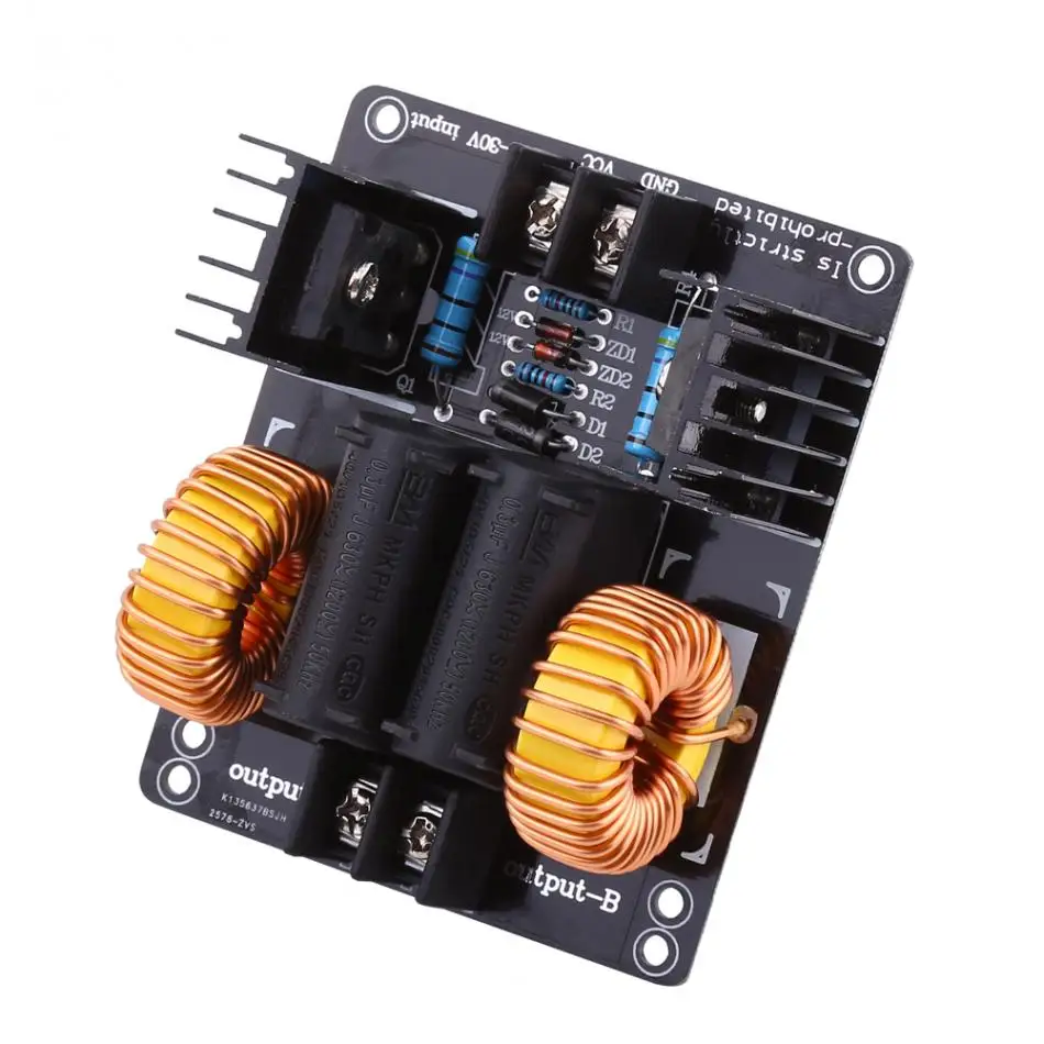 

DC12-30V 20A 1000W ZVS Power Supply Driver Module Driver Board Induction Heating Module Heater
