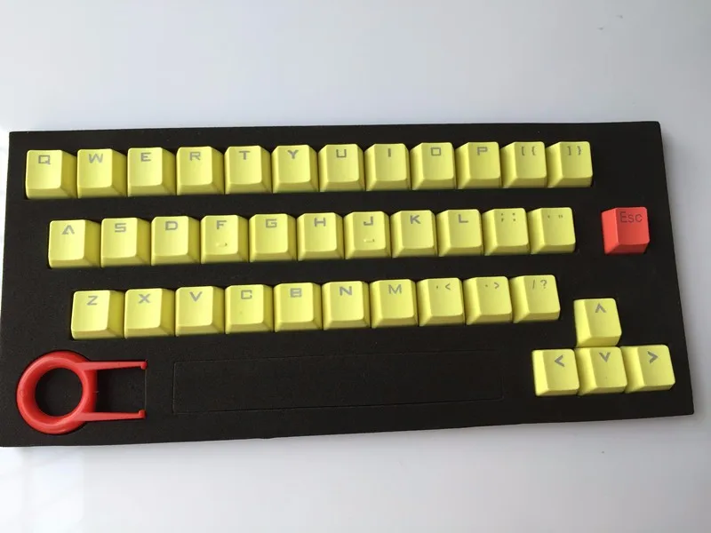 Cherry MX Keycap подсветка PBT 37 клавиш плюс ESC двойная съемка Просвечивающая подсветка для механической игровой клавиатуры