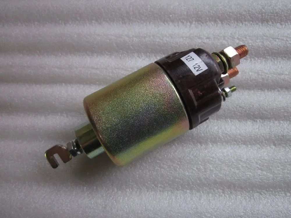 

solenoid switch for starter motor of tractor, please check the shape and connecting way when order