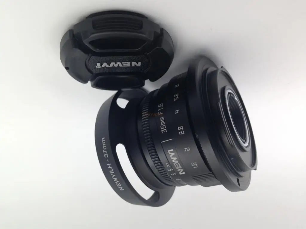 Объектив с креплением для камер 35 мм F1.6 CCTV c M4/3 gf6 em5 em1 gh5 gx8 FX xt20 xt1 EOSM sony nex a7 a6500 a6300 n1