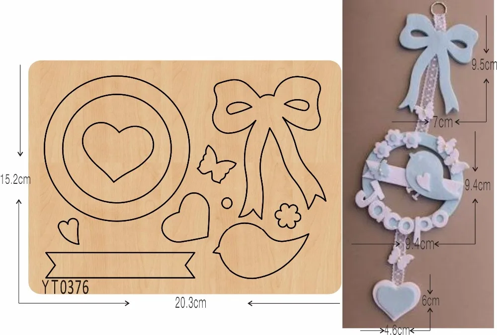 

Bow tie Pendant wooden die/YT0376/Scrapbook mold
