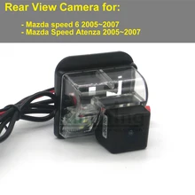 Auto videocamera vista posteriore per mazda velocità 6 velocità atenza 2005 2006 2007 Wireless Che Inverte Parcheggio di Backup Telecamera CCD RCA HD