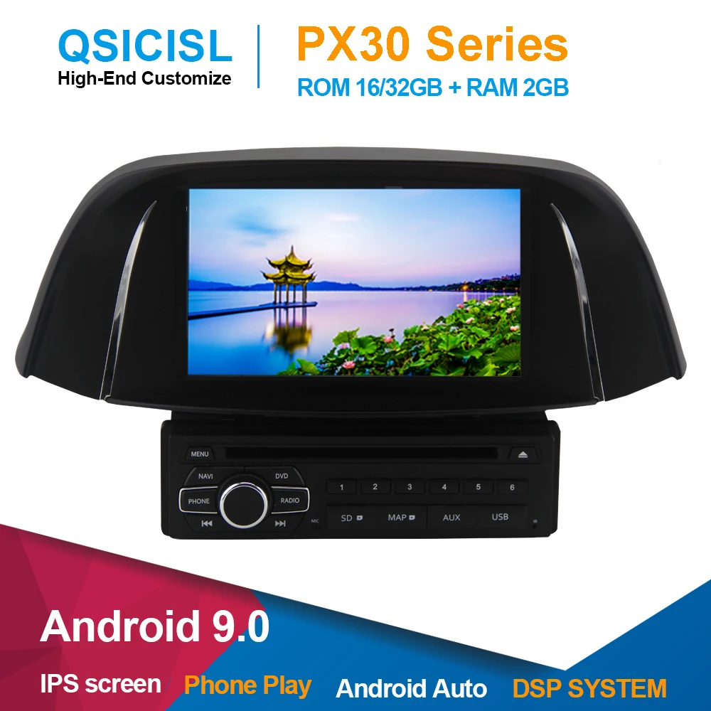 

Android 9.0 car radio multimedia player for Renault Runna quad core 1 din 7" IPS car head unit dvd player gps navigation stereo