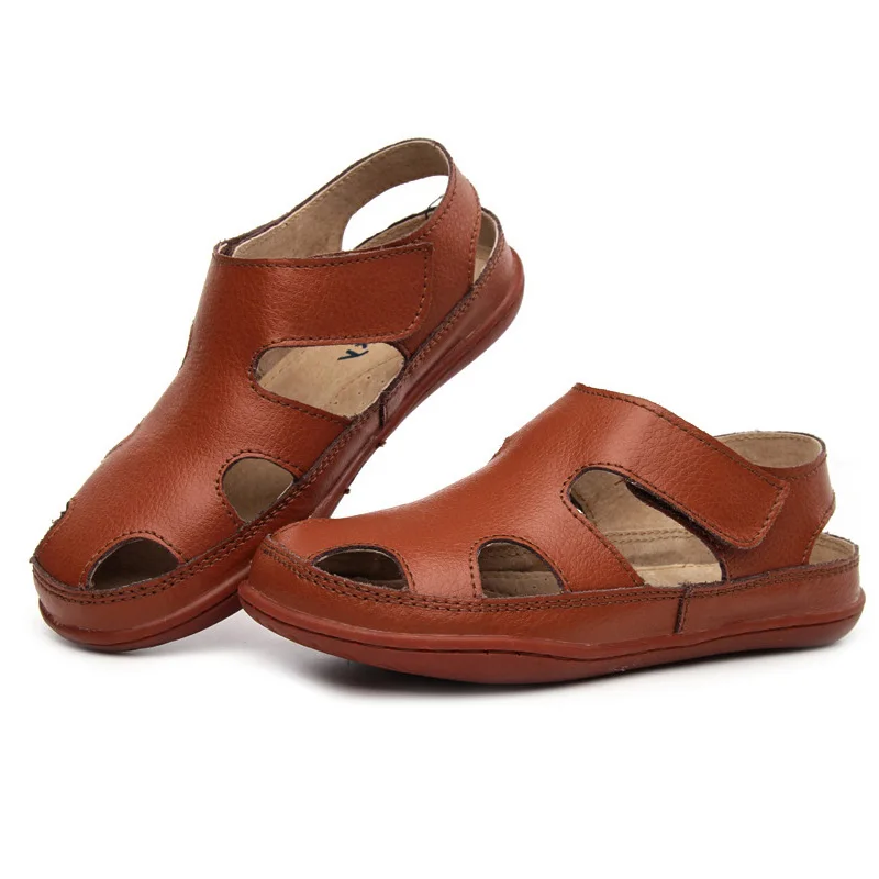 Genuine Leather Sandals For Boys Girls For Baby Shoes Kids Shoes Children Sandals Kids Sandals