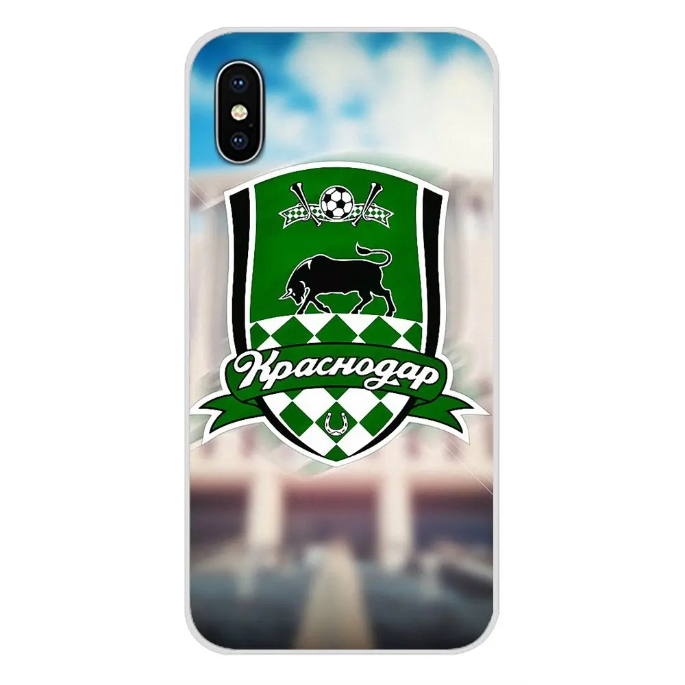 Футбольный клуб FC Krasnodar логотип для Huawei P Smart Mate Honor 7A 7C 8C 8X 9 P10 P20 Lite Pro Plus Аксессуары