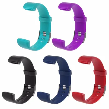 

OOTDTY ID115 Plus Wrist Band Strap Replacement Silicone Watchband Smart Watch Bracelet-M30
