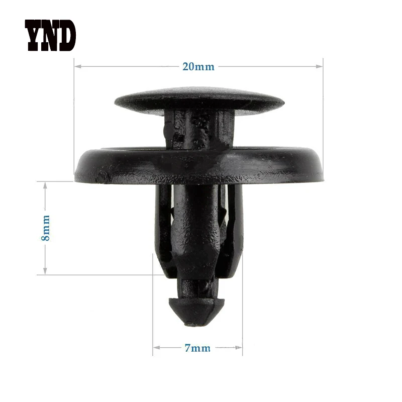 30x Fit Toyota Sequoia Tundra Yaris 2008 2010 Nylon Fender Bumper Hood