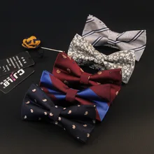 18 видов цветов модные дизайнерские 1200 иглы классические мужские и женские галстук-бабочка жаккардовые печати бизнес Свадебные Бабочка галстук-бабочка 300 шт./лот Fedex