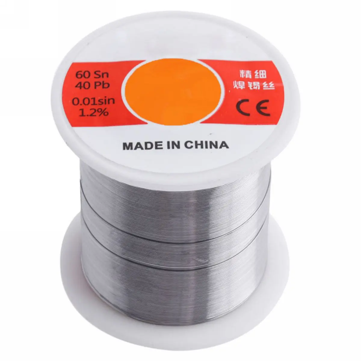 0.5mm Tin Lead Flux 1.2% 60/40 Rosin Core Solder Soldering Welding Wire Silver