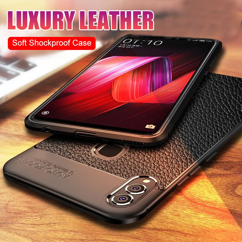 

Luxury Soft Shockproof Phone Case On The For Huawei P Smart 2019 Y6 Y7 Y9 2019 2018 Silicone Case For Y9 2019 Leather Case Cover