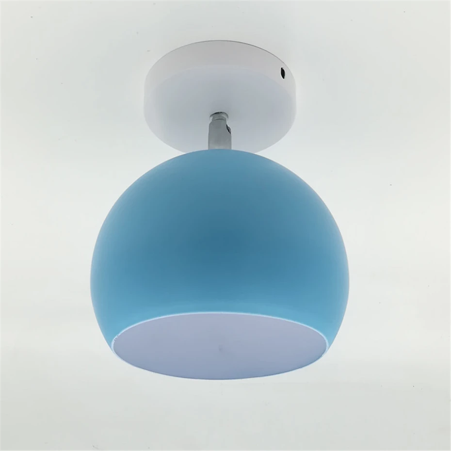 Nordic Макарон потолочные светильники современный светодиодный потолочный светильник для гостиная лампа для спальни веранды, коридора