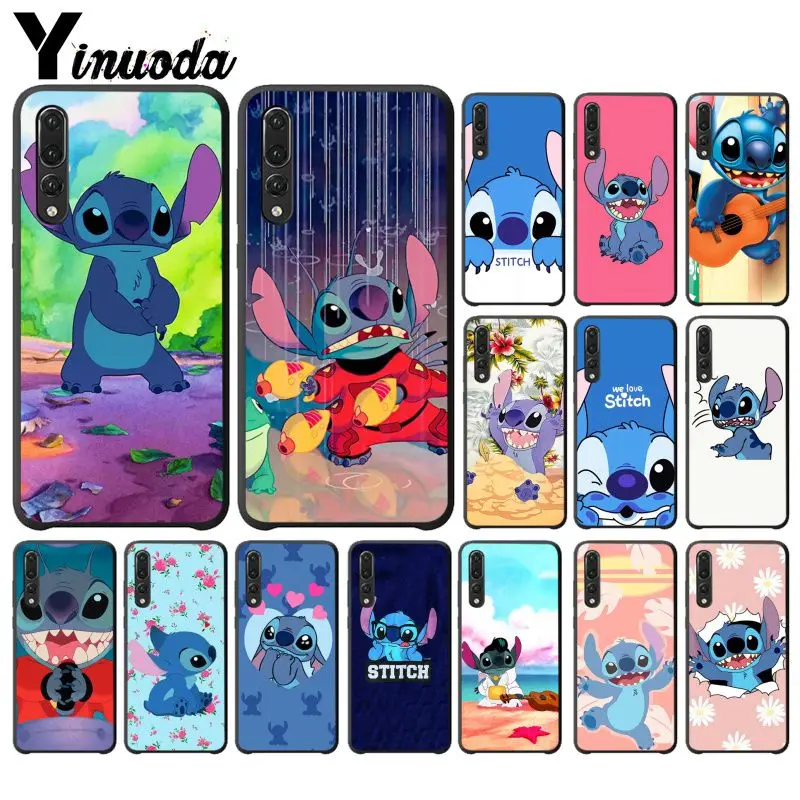 

Yinuoda Stitch DIY Printing Drawing Phone Case cover Shell for Haiwei P10 plus Honor 9 10 View 10 Mate 9 Coque Shell