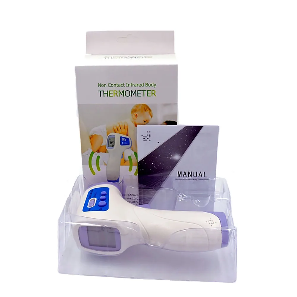 Детские взрослых цифровой бесконтактный инфракрасный ИК-лоб Средства ухода за кожей поверхность ЖК-дисплей термометр