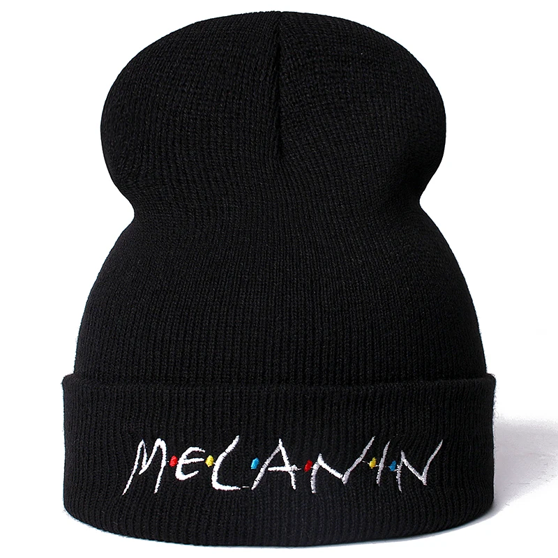 Высококачественные Повседневные шапки с буквенным принтом Melanin для мужчин и