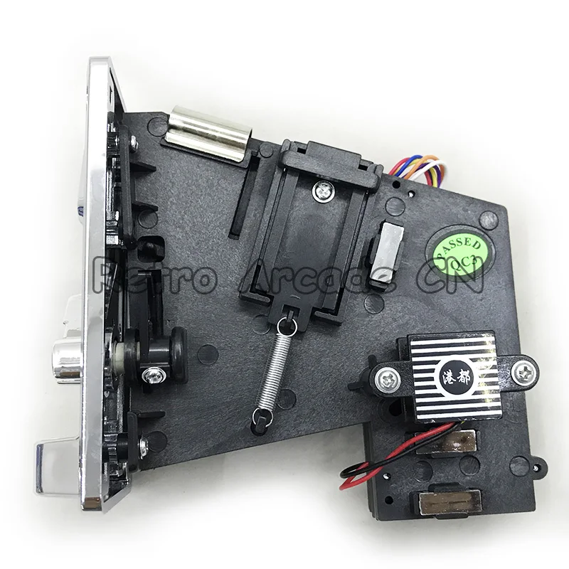 US $114.99 5PCSLOT GD100F Plastic panel Advanced Front Entry CPU Coin Selector coin Acceptor for Vending machines Arcade machines