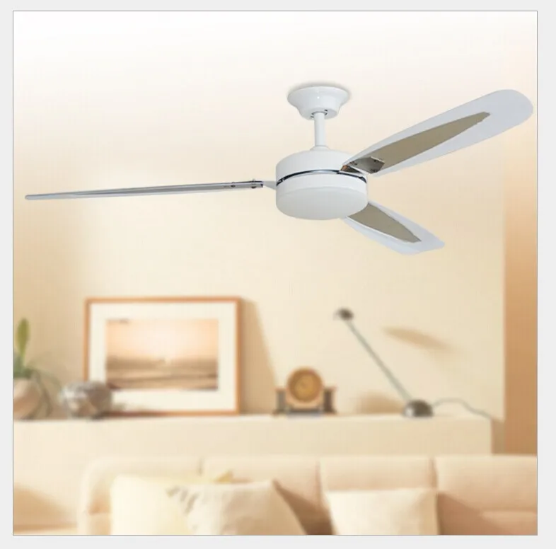 Led 24w Ceiling Fan Light With 3pcs Metal Blade 110v 240v Lamp 24w Led Modern Dining Room Ceiling Fan Lamp 110v 240v Restaurant Kitchen Creative