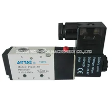 4V210-08 4V210 08 DC24V 3 Вт электромагнитный клапан для Пленки Дуя машины