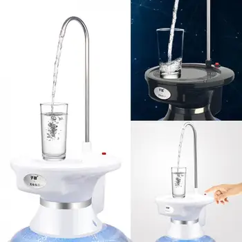 

Barrels / Desk Two Usage Wireless Rechargeable Electric Dispenser Water Pump with USB Cable for 4.5L-18.9L Barrelled Water
