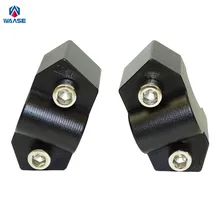 Waase для Kawasaki z250 z300 Z800 мотоцикл 22 мм(7/") руль управления для мотоциклов бар стояк до 30 мм кронштейн комплект