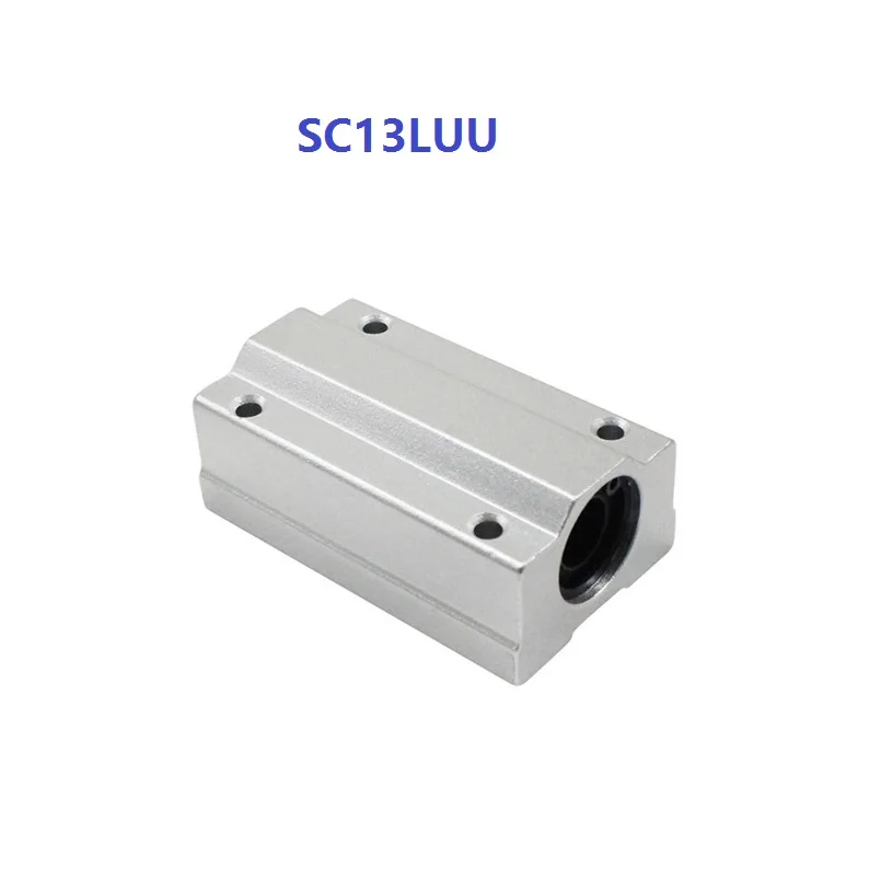 

50pcs/lot SC13LUU SCS13LUU 13mm long type linear case unit linear ball bearing block SMA13LUU