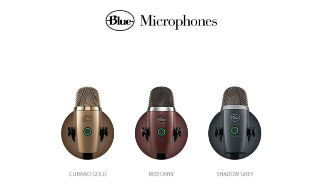 Blue Yeti Nano snow monster condenser digital USB microphone