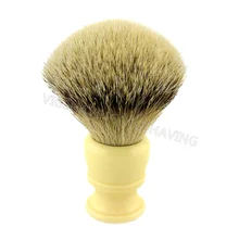 Щетка для бритья волос silvertip из смолы