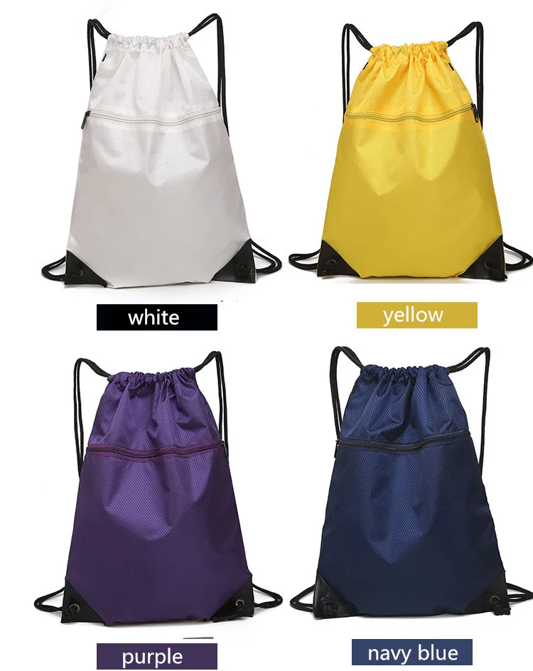 Рюкзак Сумка для Для женщин мешки Drawstring Мода Высокое качество ромбовидная решетка строка мешок хранения посылка карман сумки B147