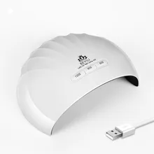 36 Вт USB СВЕТОДИОДНЫЙ УФ-лампа Сушилка для ногтей для отверждения Сушилка для ногтей Гель-лак для ногтей сушилка лампа 110 В-240 В светодиодный светильник для маникюрные инструменты для ногтей
